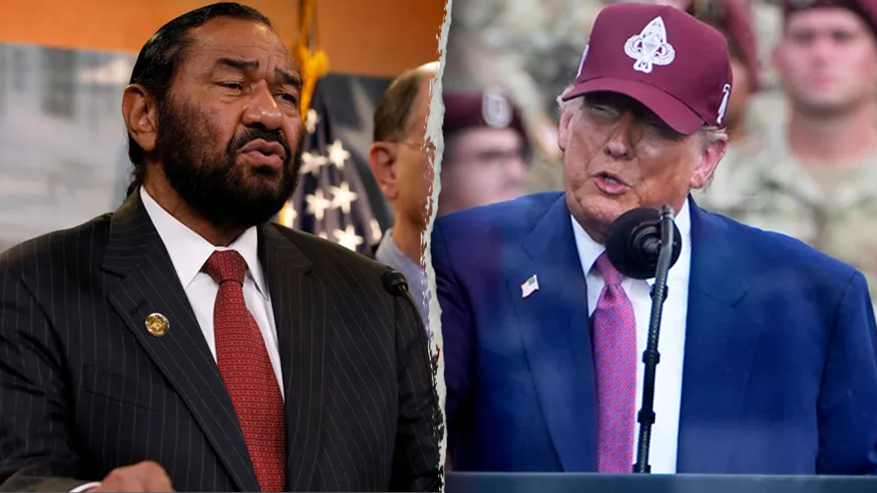 Rep. Al Green Files Articles to Impeach President Trump, Forces House Vote image from foxnews.com