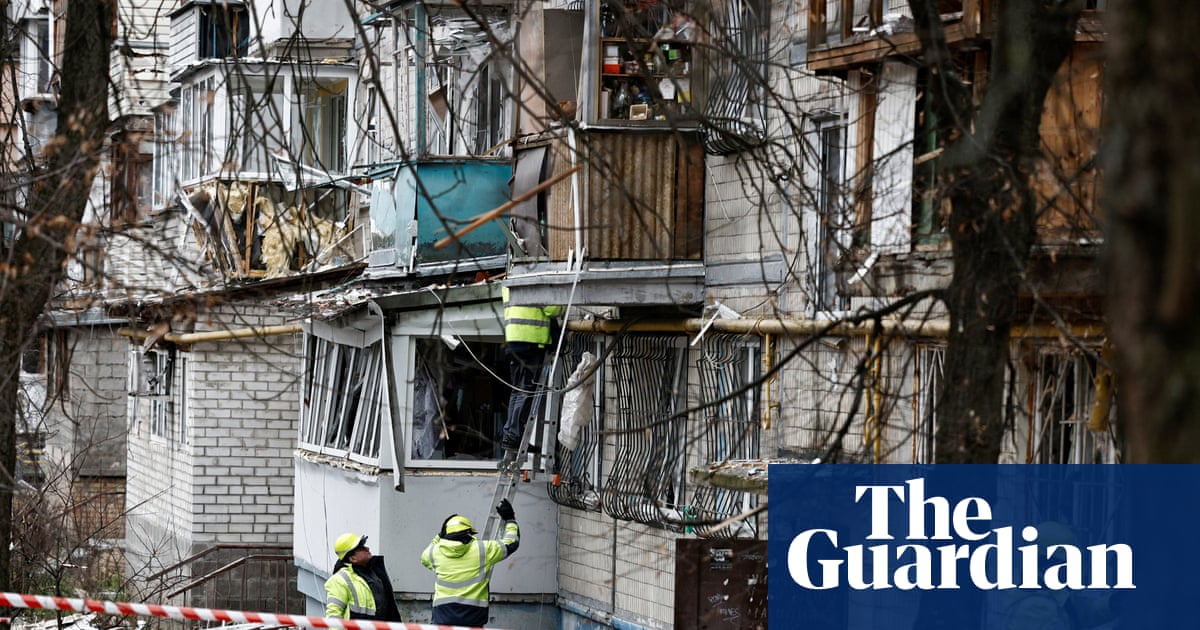 Power Cuts and Casualties in Ukraine Following Large-Scale Russian Attacks Amid Winter Cold image from theguardian.com