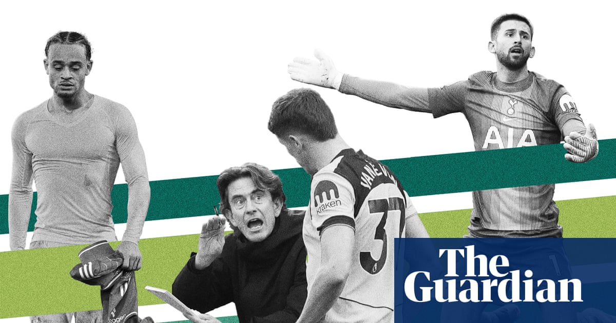 Tottenham Hotspur Struggles Marked by Poor Form and Protracted Rebuild Post-Levy Era image from theguardian.com