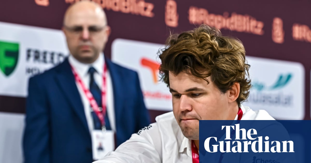 Magnus Carlsen Clinches 19th and 20th World Speed Chess Titles in Doha image from theguardian.com