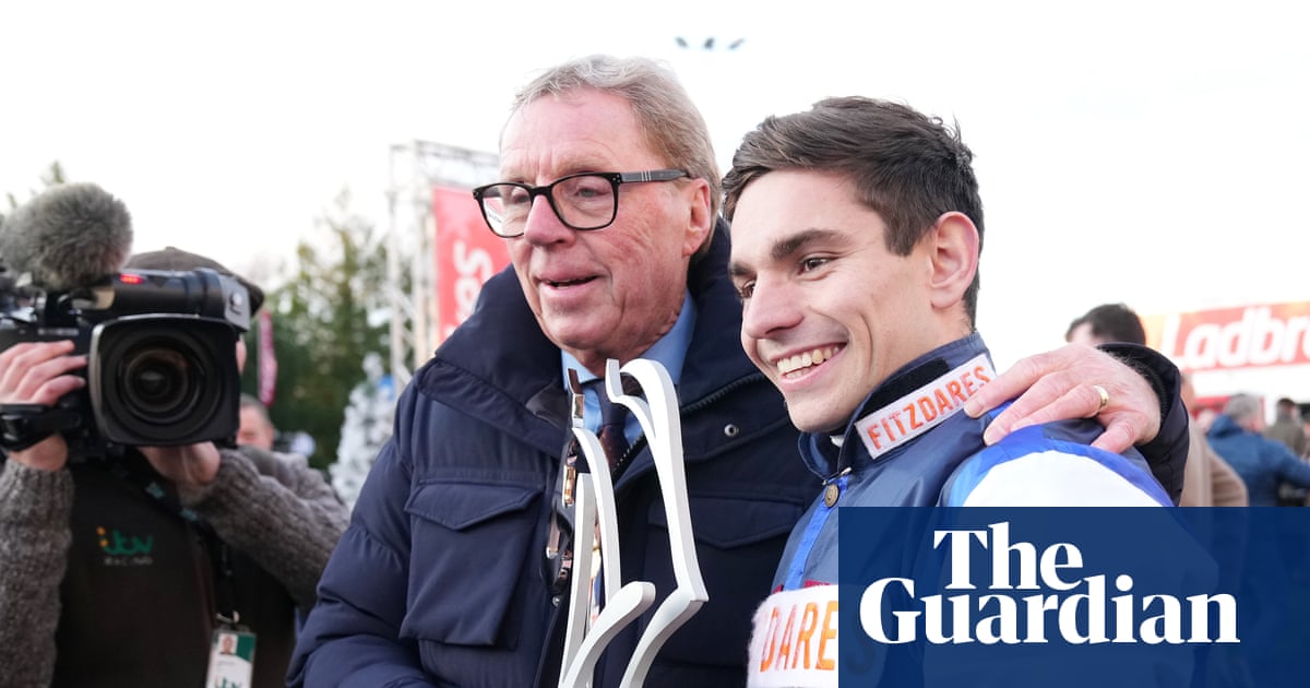 The Jukebox Man Wins King George VI Chase in Photo Finish at Kempton image from theguardian.com