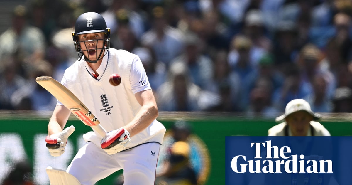 Crawley Leads England as Top Scorer in 2025-26 Ashes Series image from theguardian.com