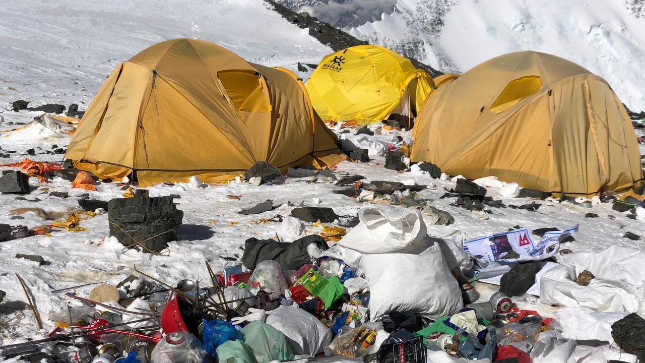 Nepal Ends Everest Waste Deposit Scheme, Introduces New Cleanup Fee image from bbc.co.uk