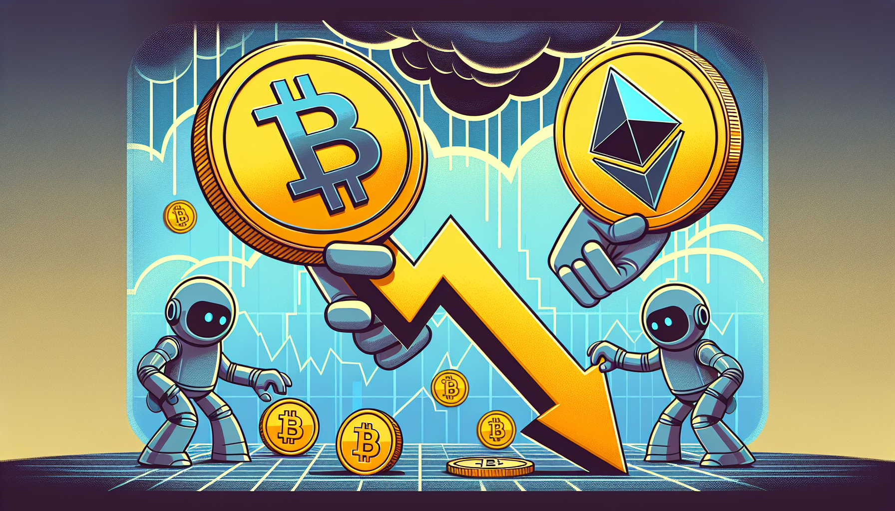 Bitcoin and Ethereum Decline Amid AI and Macro Economic Concerns image from quickfeed.io