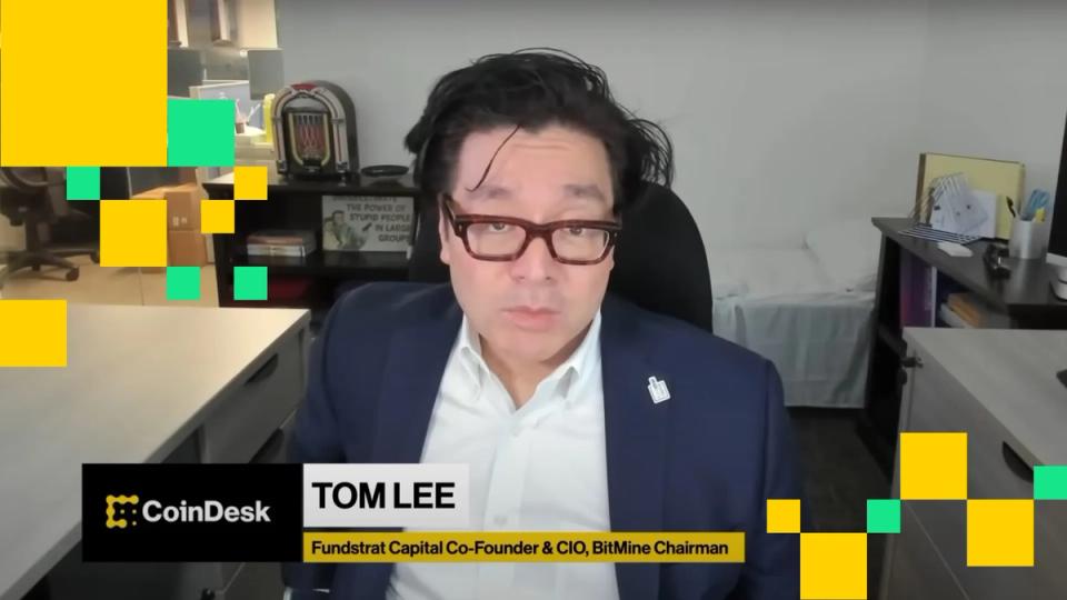 Tom Lee Urges BitMine Shareholders to Approve Huge Share Increase Ahead of January Vote image from coindesk.com