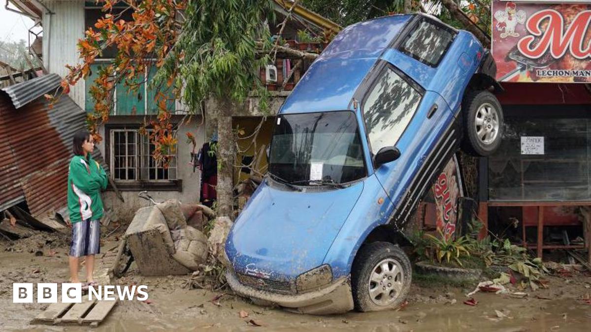 Typhoon Rai Survivors File UK Court Claim Against Shell Over Climate Change image from bbc.co.uk