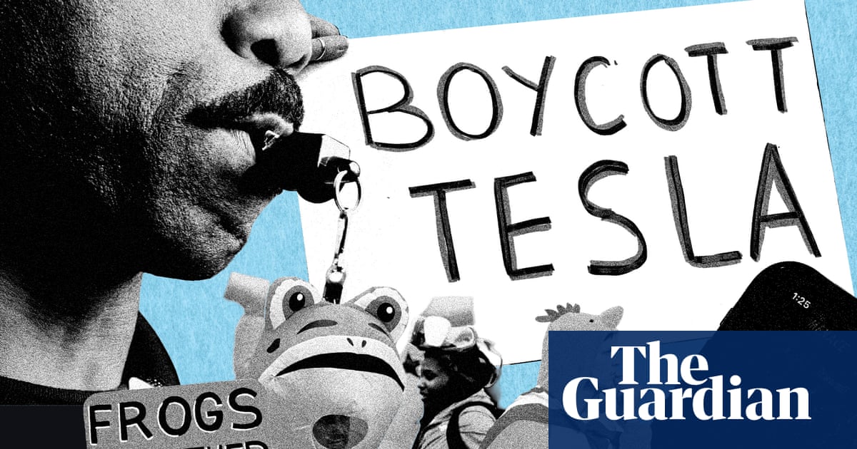 Diverse Protest Methods Target ICE and Corporate Allies Amid Immigration Crackdowns image from theguardian.com