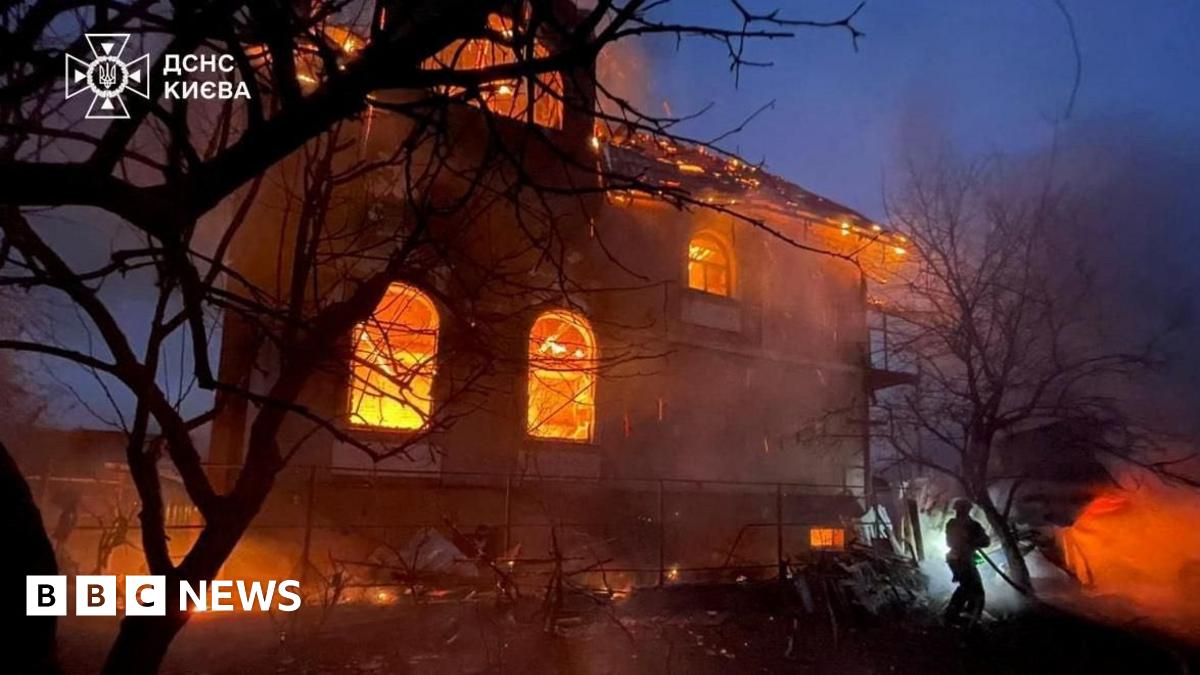 Poland Scrambles Jets Amid Russian Attacks on Kyiv as Peace Talks Advance image from bbc.co.uk