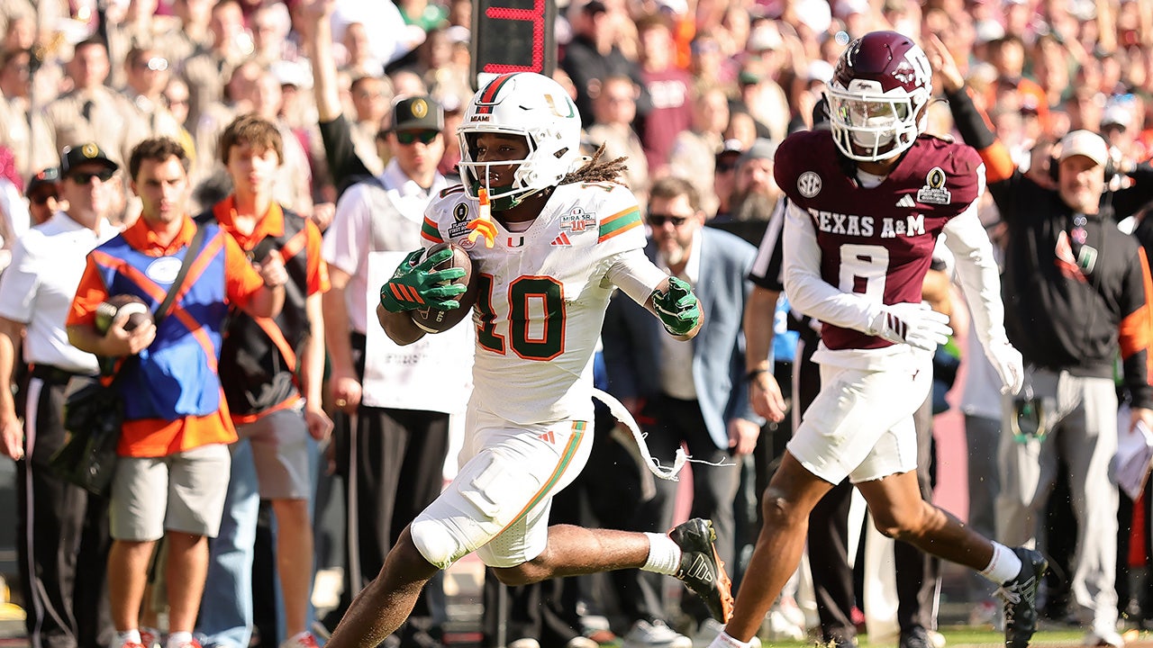 Miami Outlasts Texas A&M 10-3 in CFP First-Round, Advances to Cotton Bowl image from foxnews.com