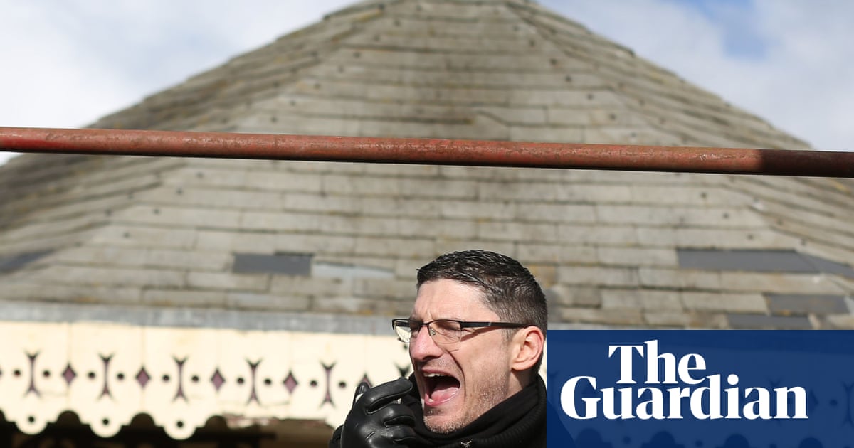 UK Far-Right Leader Mark Collett Speaks at Russian-Organized Nationalist Summit image from theguardian.com