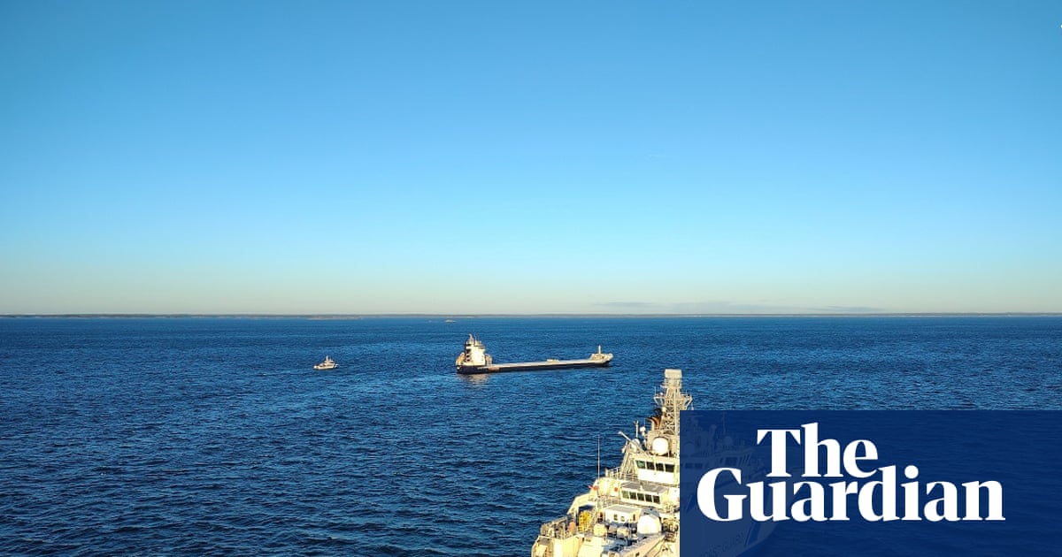 Finnish Police Seize Vessel Suspected of Damaging Underwater Cable in Gulf of Finland image from theguardian.com