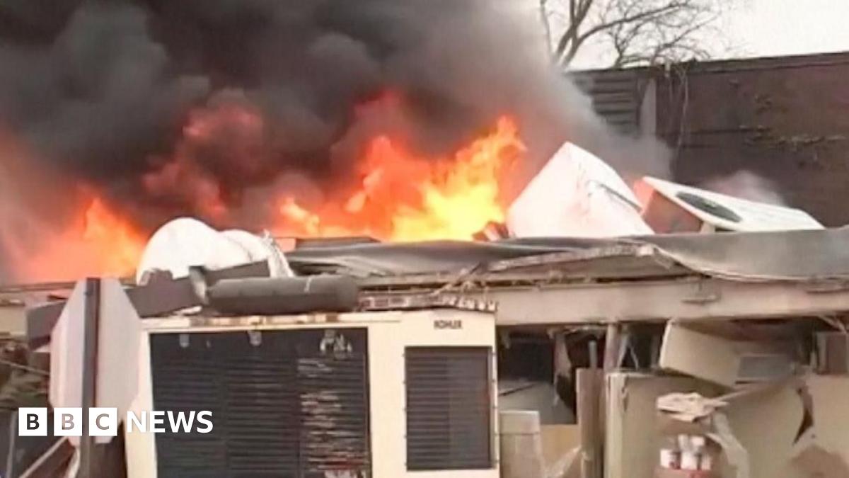 Explosion and Fire at Silver Lake Nursing Home in Bristol Township, Pennsylvania Injures Multiple People image from bbc.co.uk