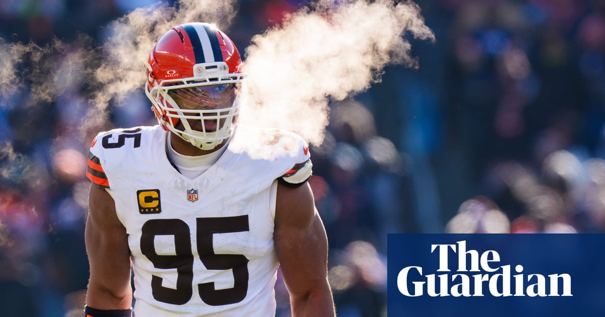 Myles Garrett Nears NFL Single-Season Sack Record Amidst Cleveland Browns' Struggles image from theguardian.com
