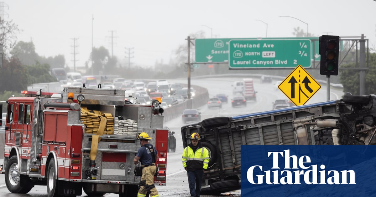 Southern California Faces Aftermath of Wettest Christmas Season in Recent History image from theguardian.com