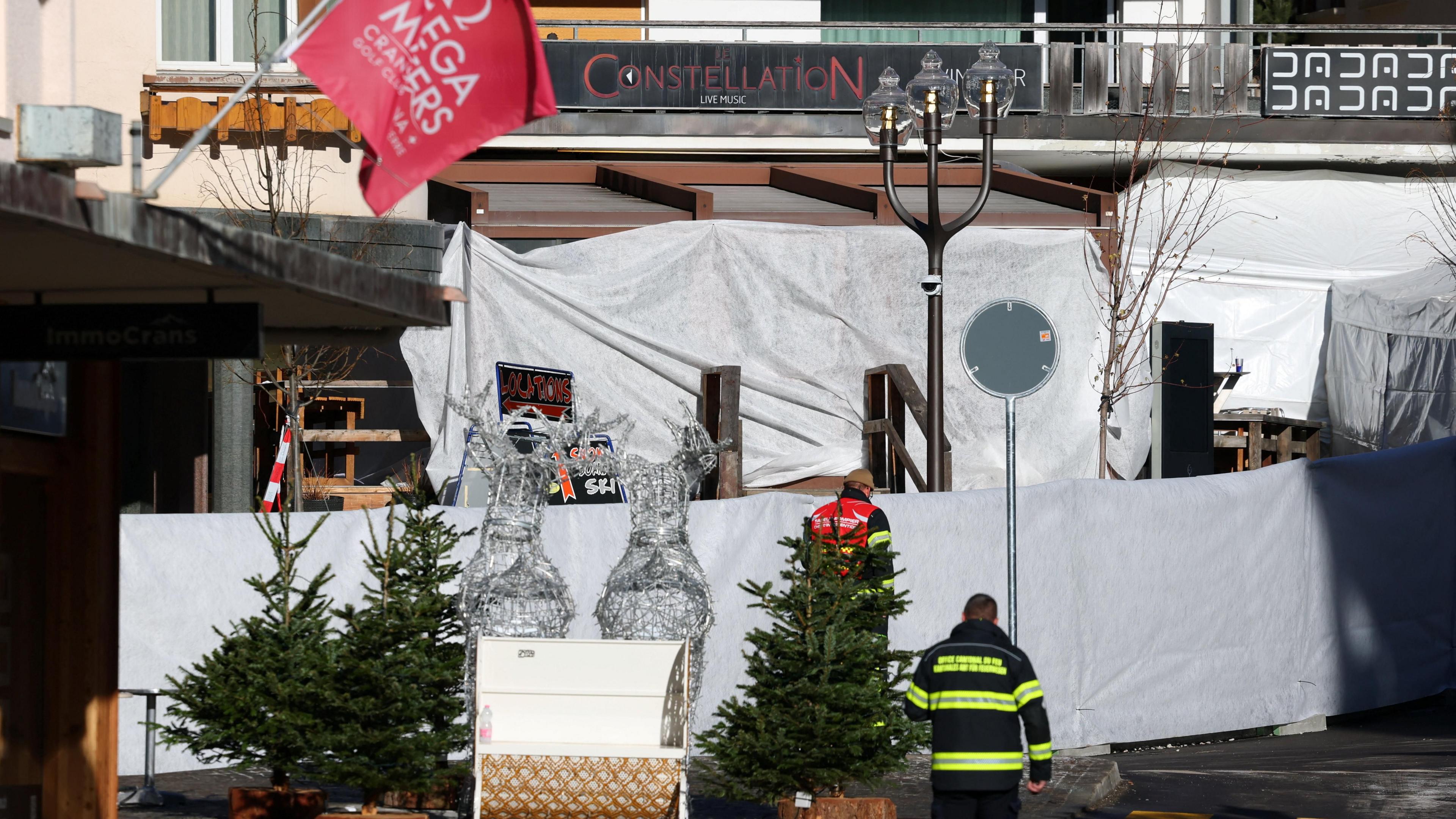Fire at Le Constellation bar in Crans-Montana during New Year celebrations results in numerous casualties image from bbc.co.uk