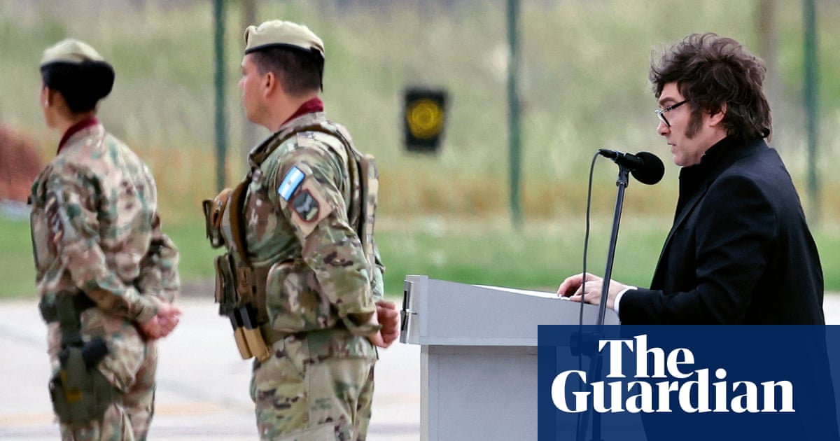 UK denies negotiating to lift arms export ban on Argentina despite Milei's claims image from theguardian.com