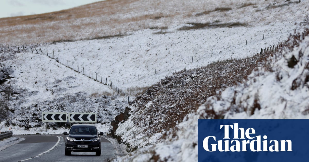 Heavy Snow and Cold Weather Warnings Issued Across UK as New Year Approaches image from theguardian.com