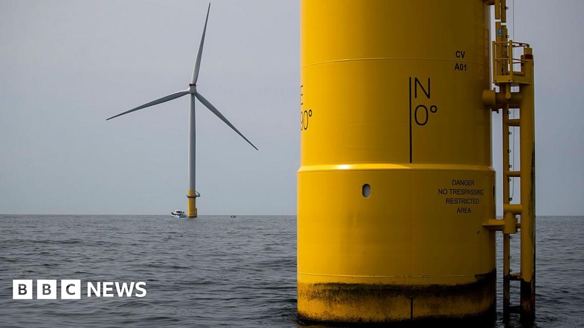 US Department of the Interior Pauses Five Large-Scale Offshore Wind Projects Over Security Concerns image from bbc.co.uk