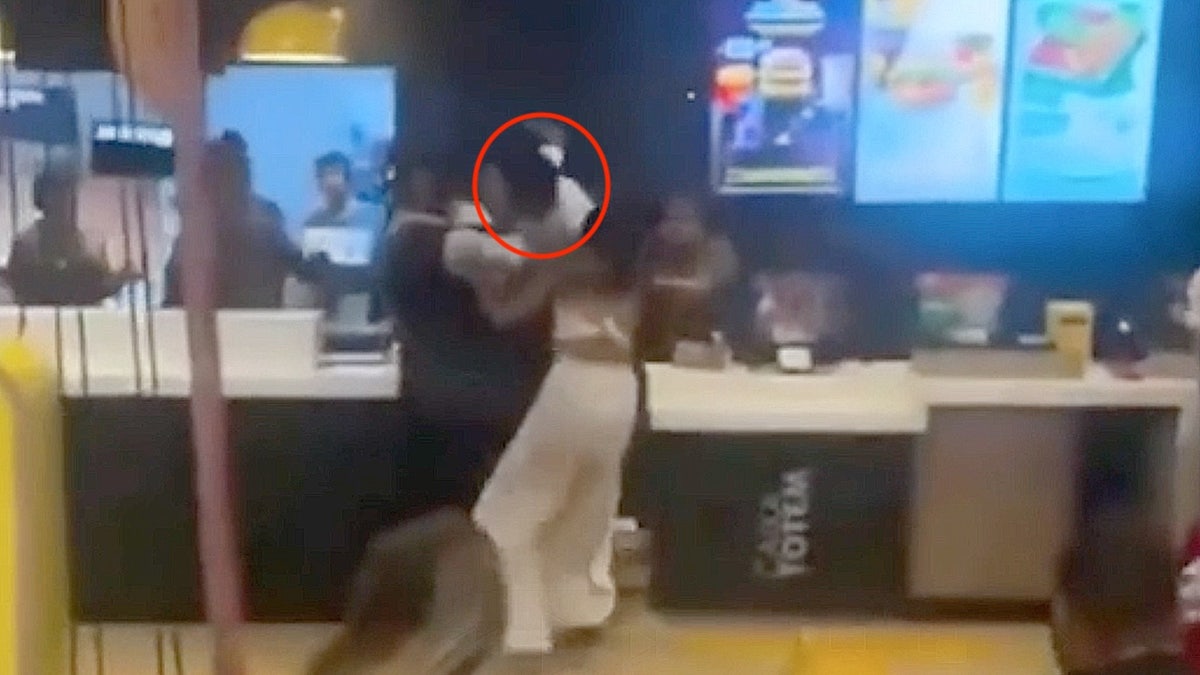 Heated Altercation at McDonald's in Sao Paulo Involves Flying Kick and Burger-Throwing image from foxnews.com