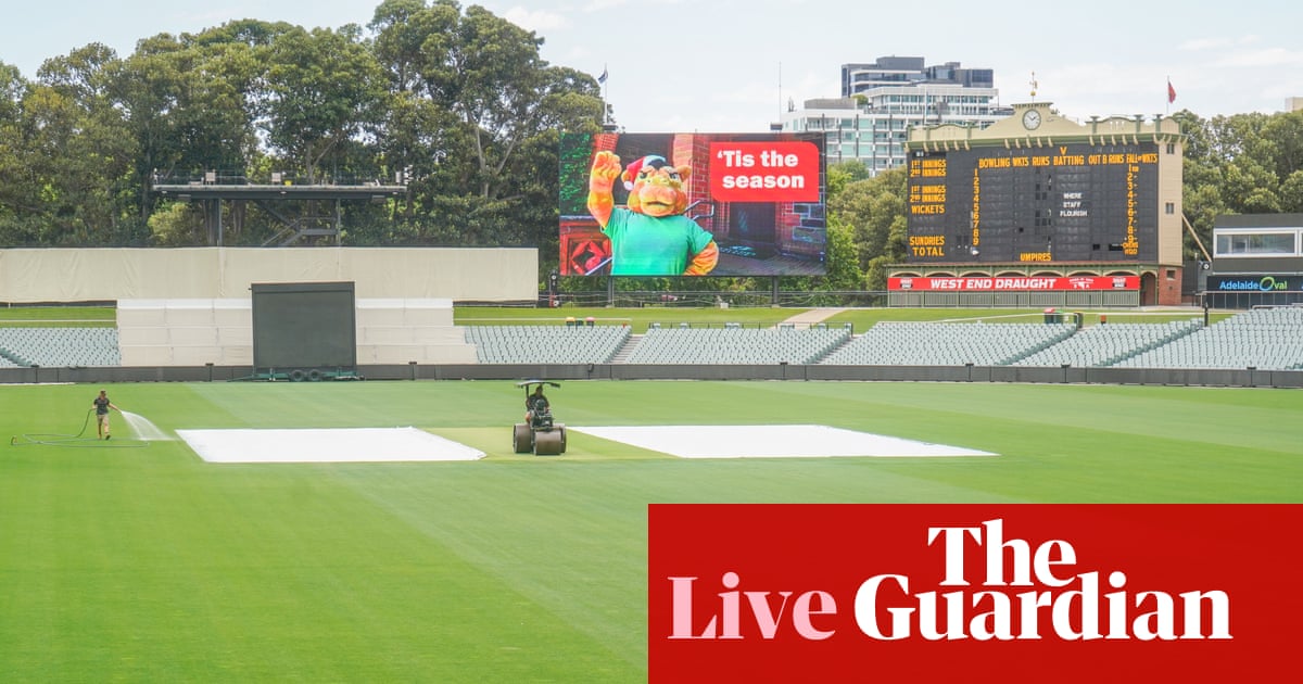 Australia Leads Ashes Series 3-0 as Third Test Resumes at Adelaide Oval image from theguardian.com