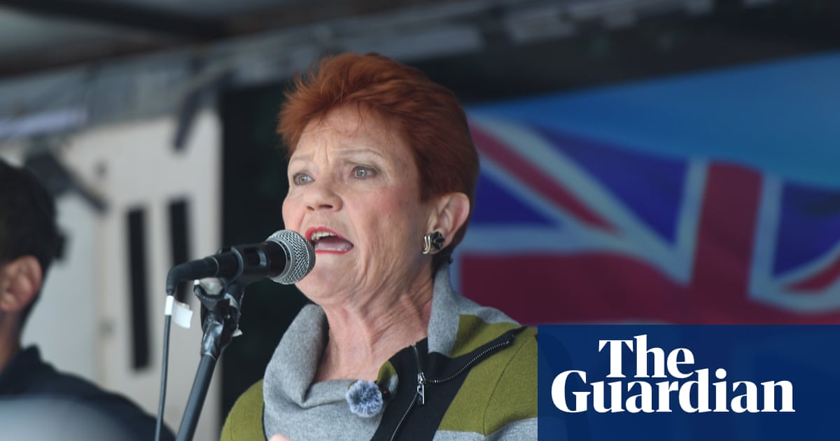 Pauline Hanson Travels to US on Gina Rinehart's Private Jet to Attend CPAC image from theguardian.com