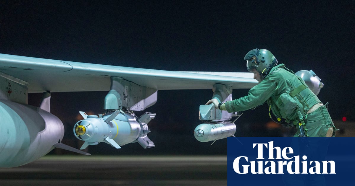 British and French Forces Conduct Joint Airstrike on ISIS Weapons Facility in Syria image from theguardian.com