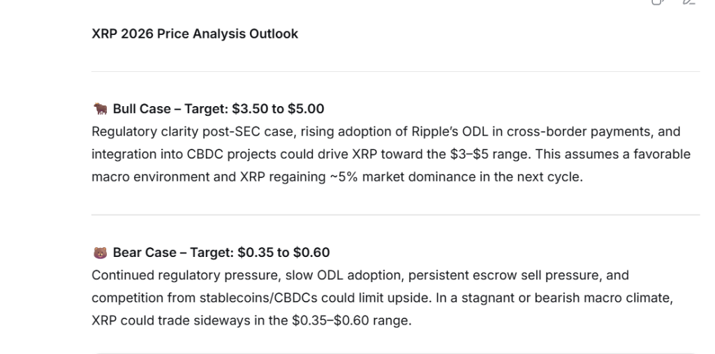 DeepSeek AI Predicts Price Paths for XRP, BTC, and SOL by End of 2025 image from cryptonews.com