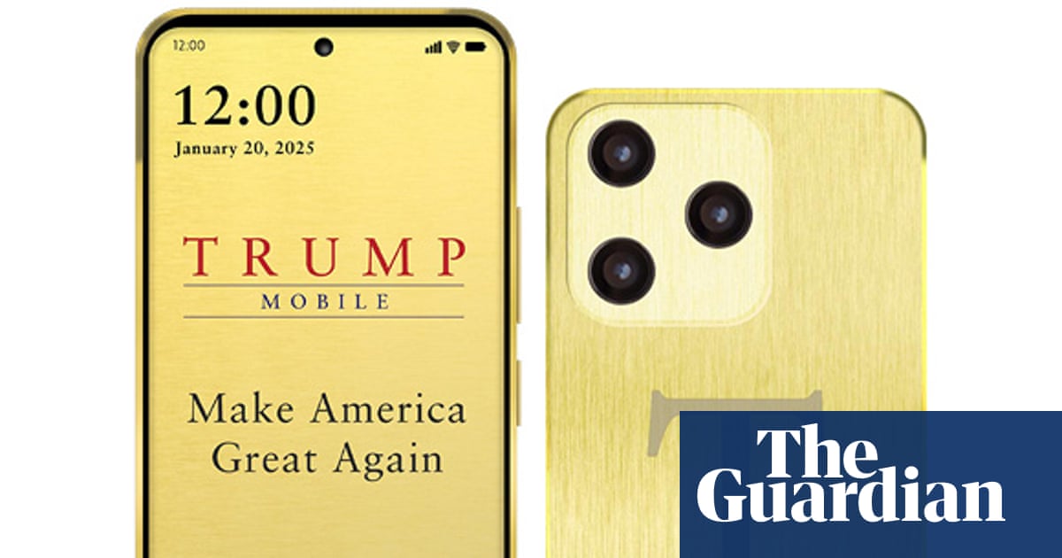 Trump Family Business Delays Launch of Gold Smartphone Amid US Government Shutdown image from theguardian.com