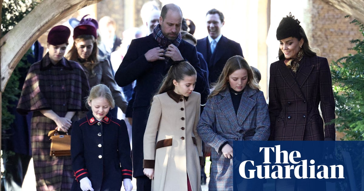 Princesses Eugenie and Beatrice Join Royal Family for Christmas Day Service at Sandringham image from theguardian.com