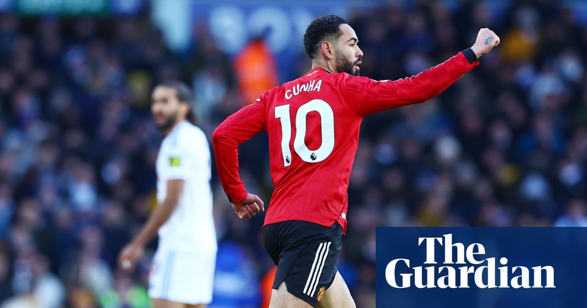 Leeds United and Manchester United draw 1-1 in defensive Premier League contest at Elland Road image from theguardian.com