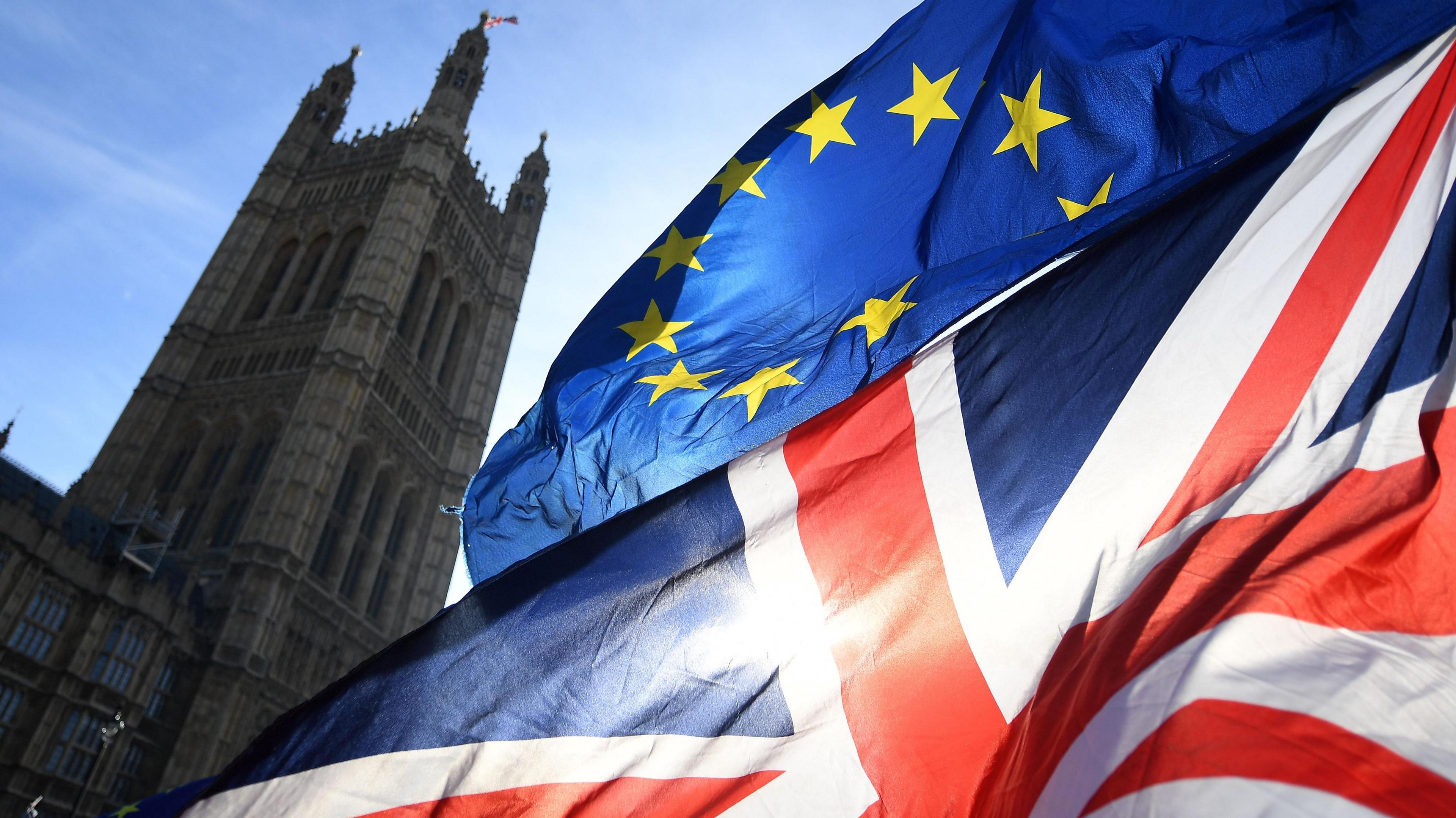 Liberal Democrat Bill to Negotiate UK-EU Customs Union Advances After Tie Vote image from bbc.co.uk