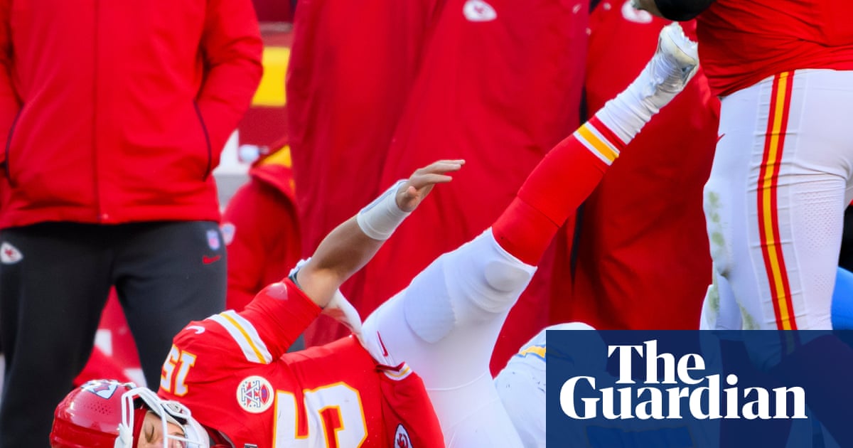 Patrick Mahomes Faces Uncertain Recovery Timeline After ACL Tear image from theguardian.com