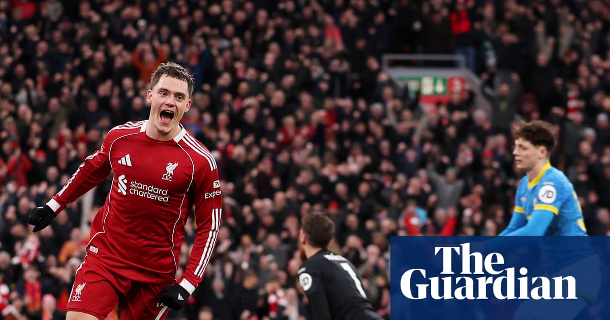 Liverpool Edges Wolves 2-1 at Anfield with Gravenberch and Wirtz Scoring image from theguardian.com