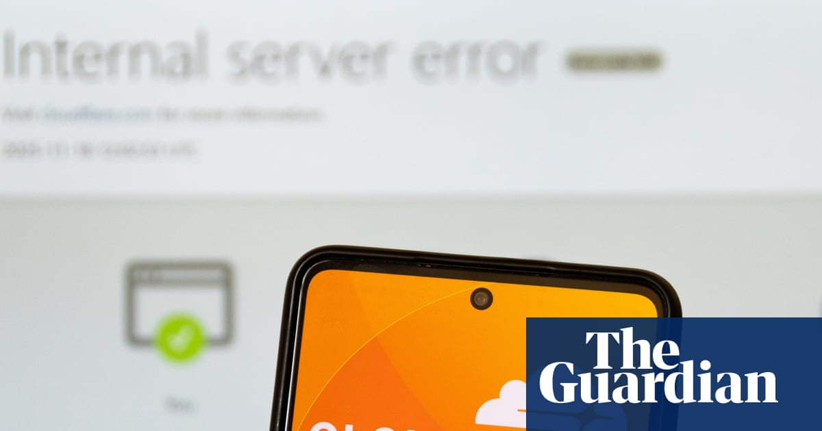 Cloudflare Outage Disrupts Major Websites Including LinkedIn and Zoom image from theguardian.com