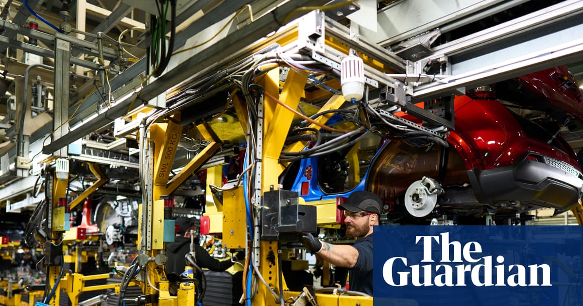 Nissan Sunderland Plant Advances Electric Vehicle Production Amid Industry Shifts image from theguardian.com