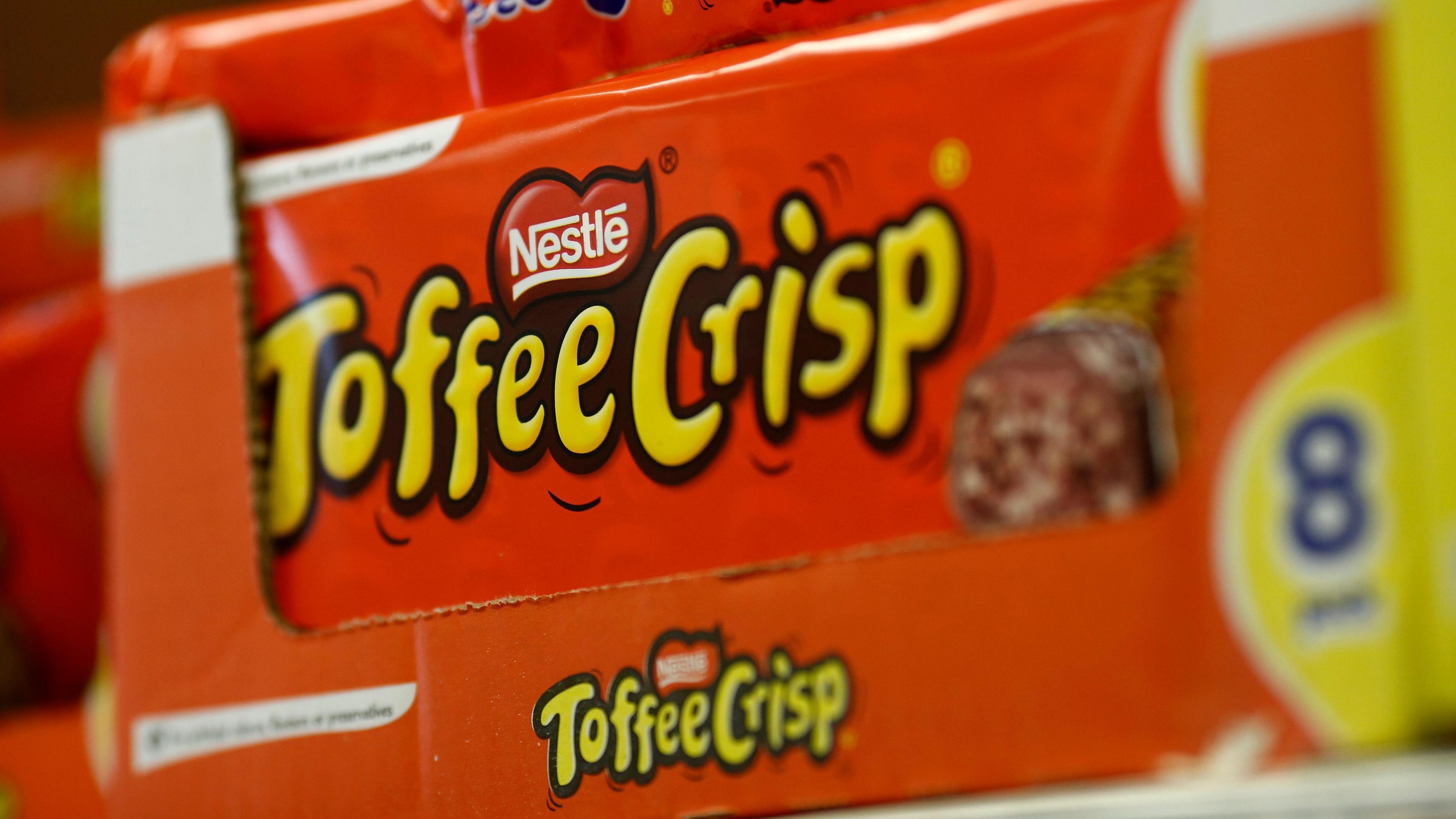 Nestlé's Toffee Crisp and Blue Riband lose 'chocolate' status amid reformulations image from bbc.co.uk