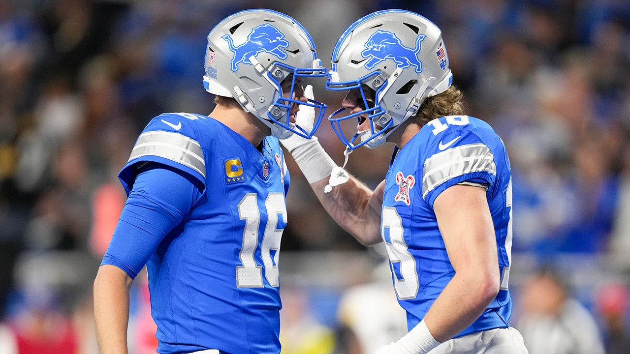 Lions' Amon-Ra St. Brown Penalized Twice in Critical Steelers Game, Drawing Criticism from Rex Ryan and Jared Goff image from foxnews.com