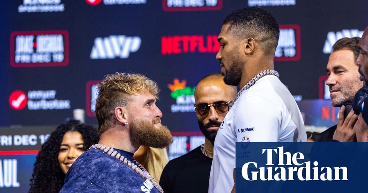 Jake Paul vs Anthony Joshua Boxing Match Highlights the Attention Economy in a Digital Age image from theguardian.com