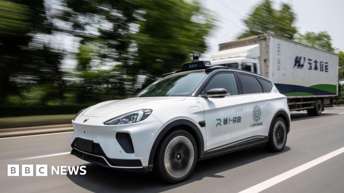Uber and Lyft to Trial Baidu Apollo Go Driverless Taxis in the UK Targeting 2026 image from bbc.co.uk