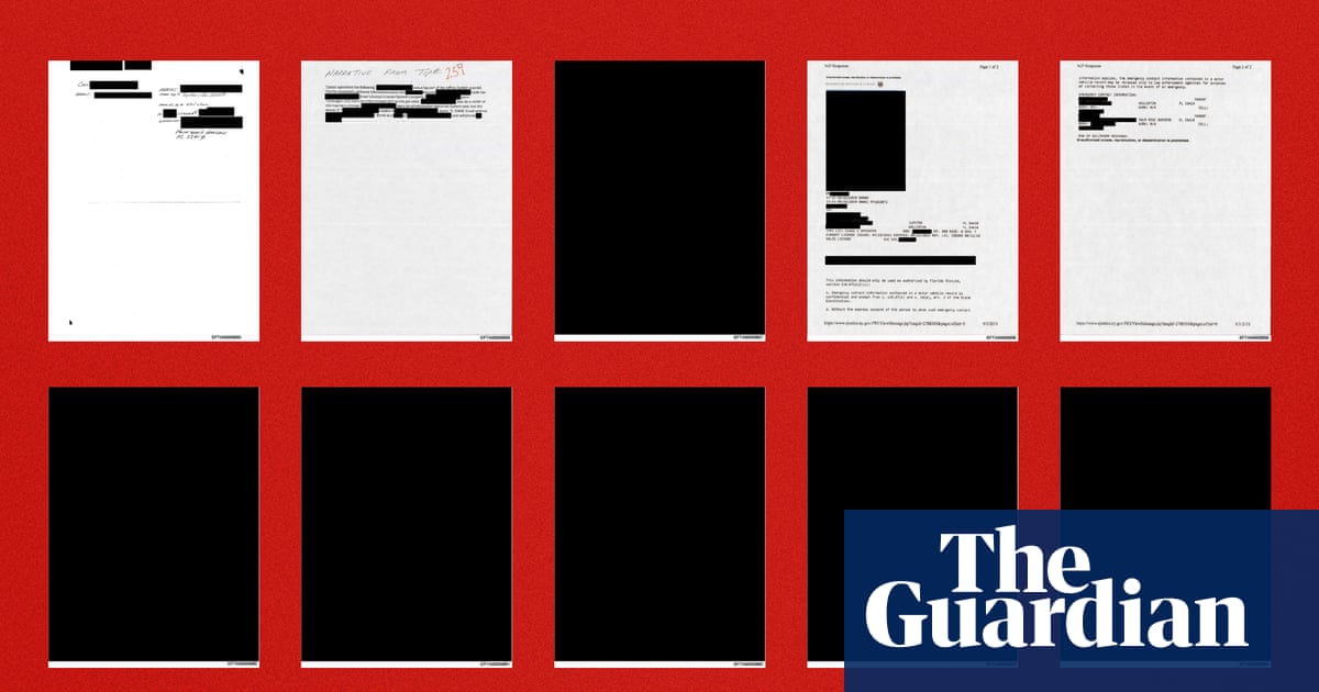 Redactions in Epstein Documents Undone, Revealing Allegations and Financial Details image from theguardian.com