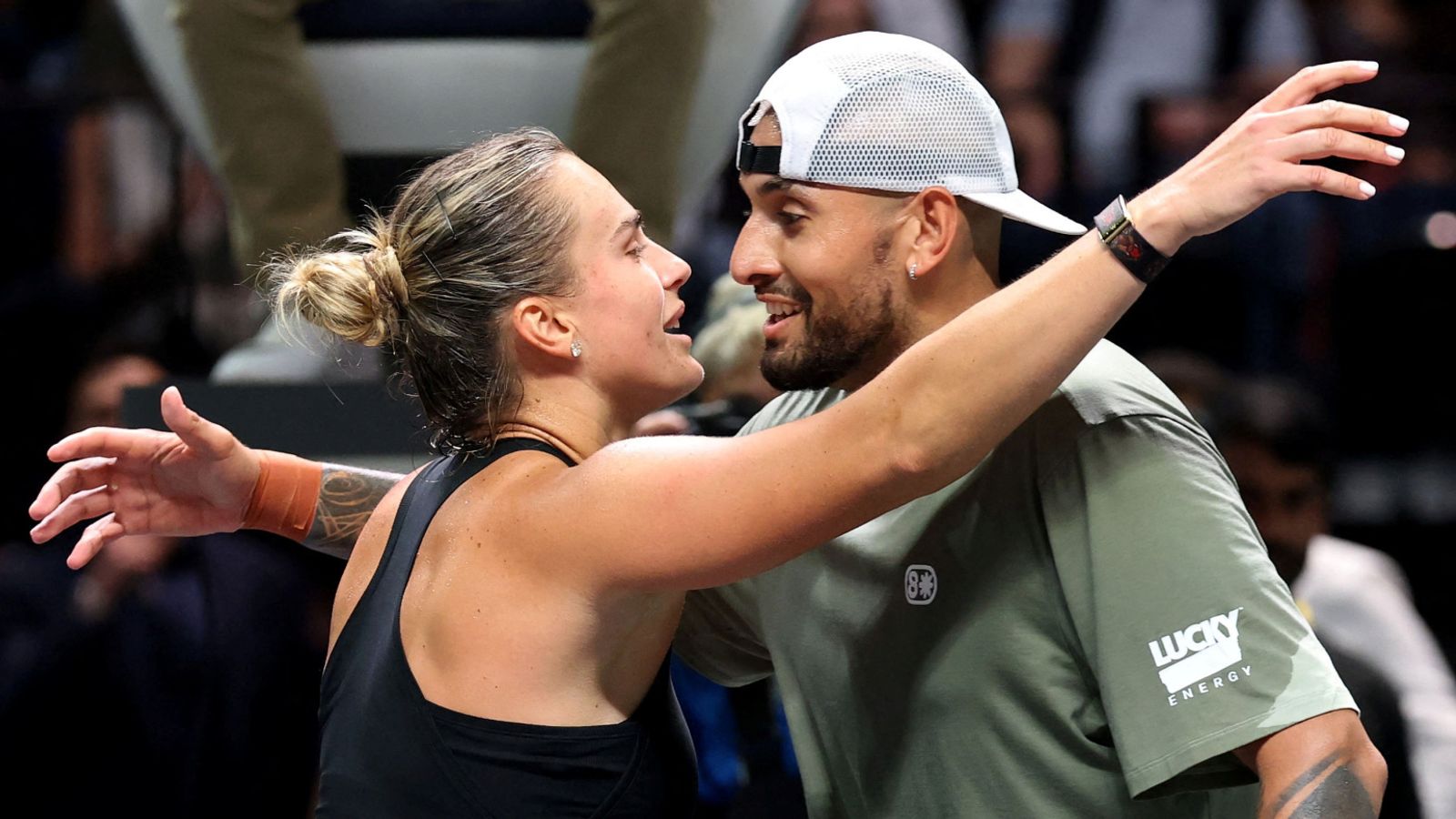 Nick Kyrgios Defeats Aryna Sabalenka in Dubai 'Battle of the Sexes' Exhibition Match image from news.sky.com