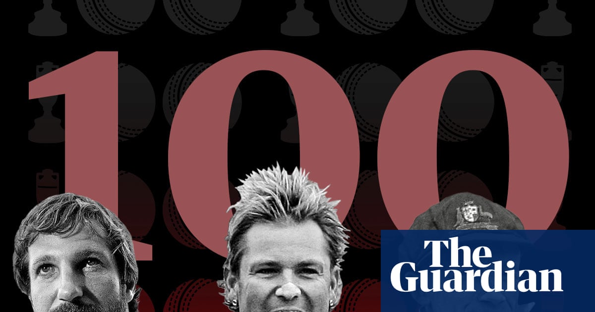 The Guardian's 100 Greatest Men's Ashes Cricketers Ranked by Panel and Fans in 2025 image from theguardian.com