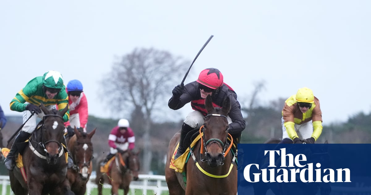 Affordale Fury Claims Savills Chase Victory at Leopardstown image from theguardian.com