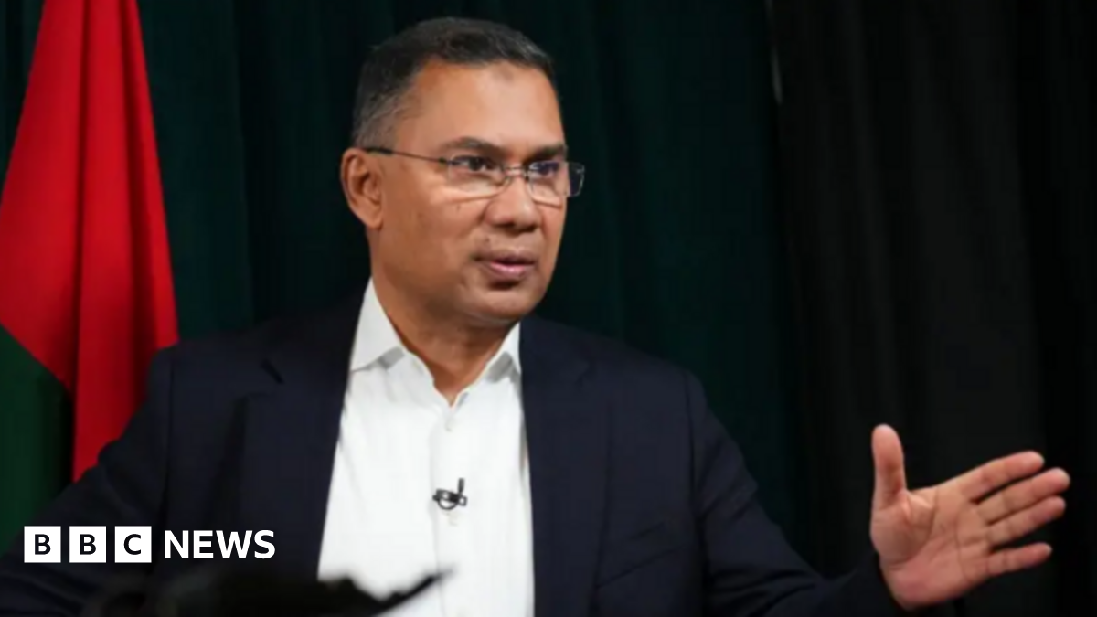 Tarique Rahman Returns to Bangladesh Ahead of Landmark Elections image from bbc.co.uk