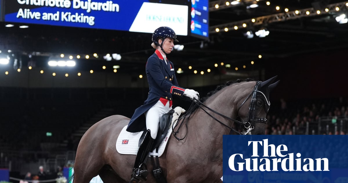 Charlotte Dujardin Returns to Competition After Horse-Whipping Ban at FEI Dressage World Cup image from theguardian.com