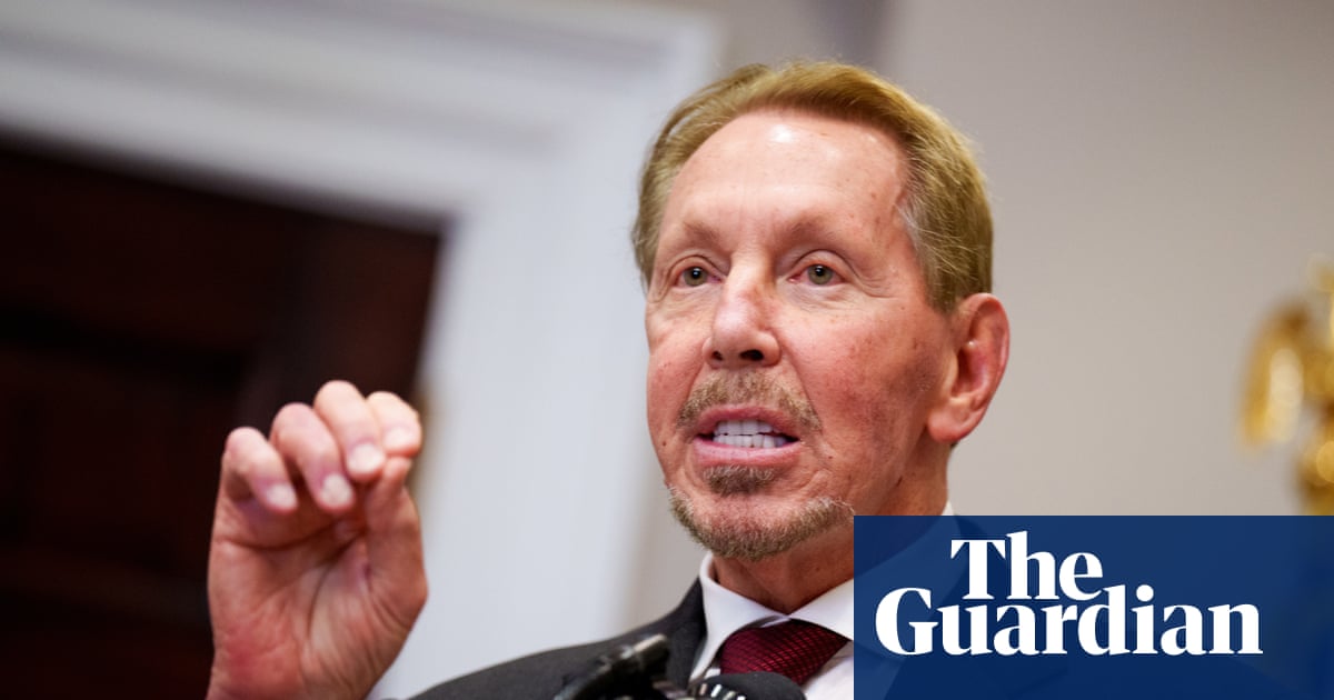 Larry Ellison Backs $40.4 Billion Equity Financing for Paramount's Warner Bros Discovery Bid image from theguardian.com
