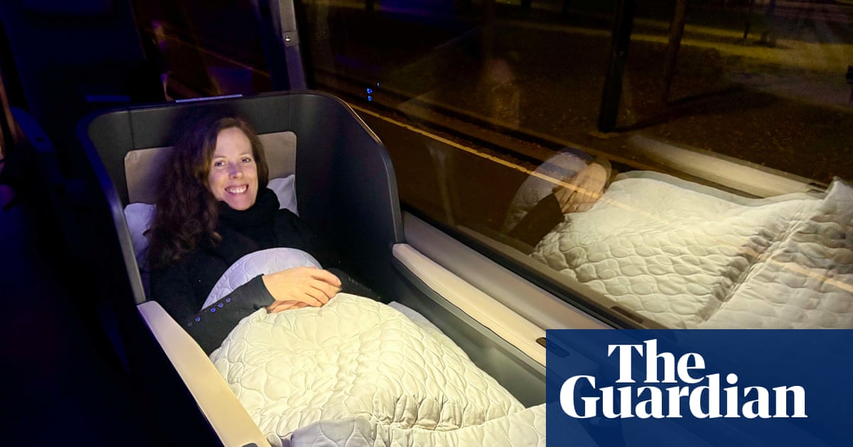 New Luxury Twiliner Sleeper Bus Service Launches Between Amsterdam and Zurich image from theguardian.com