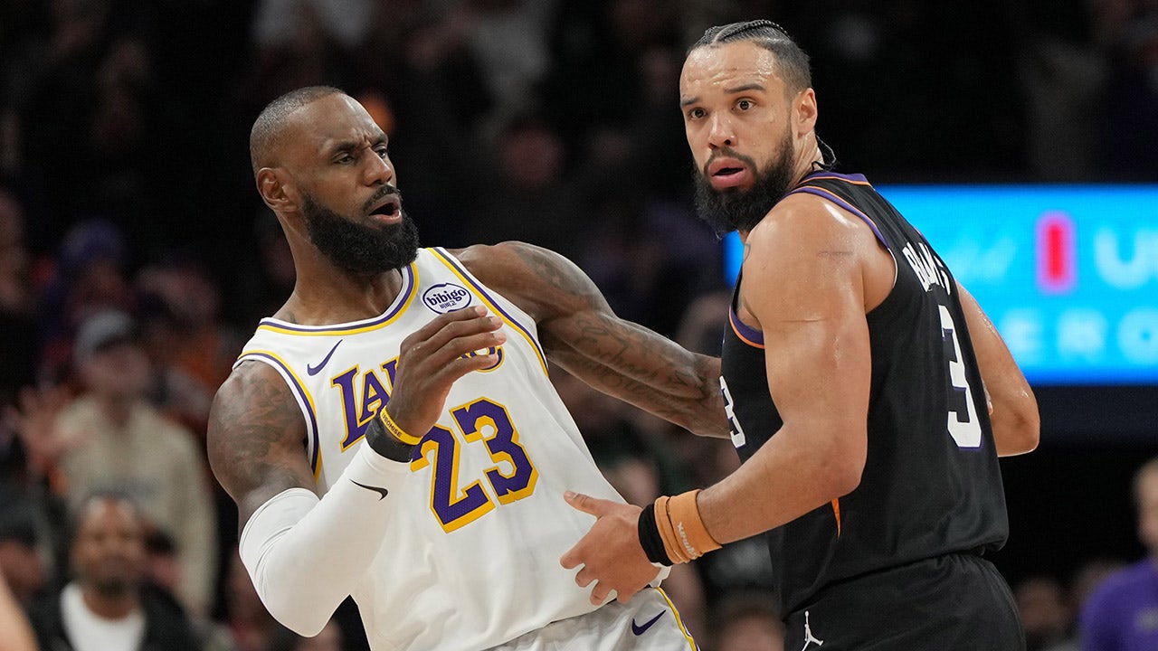 LeBron James Leads Lakers to Narrow 116-114 Victory Over Suns Amid On-Court Tensions image from foxnews.com
