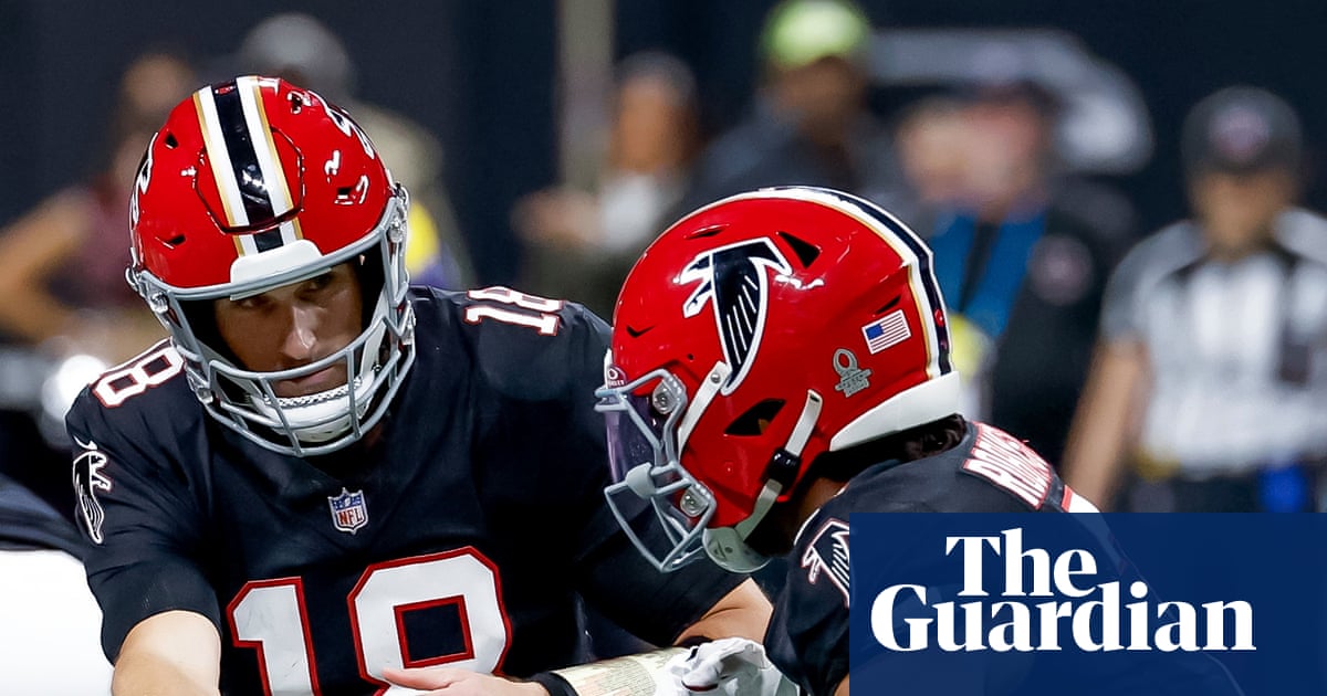 Falcons Upset Rams Behind Bijan Robinson's Record-Setting Performance image from theguardian.com