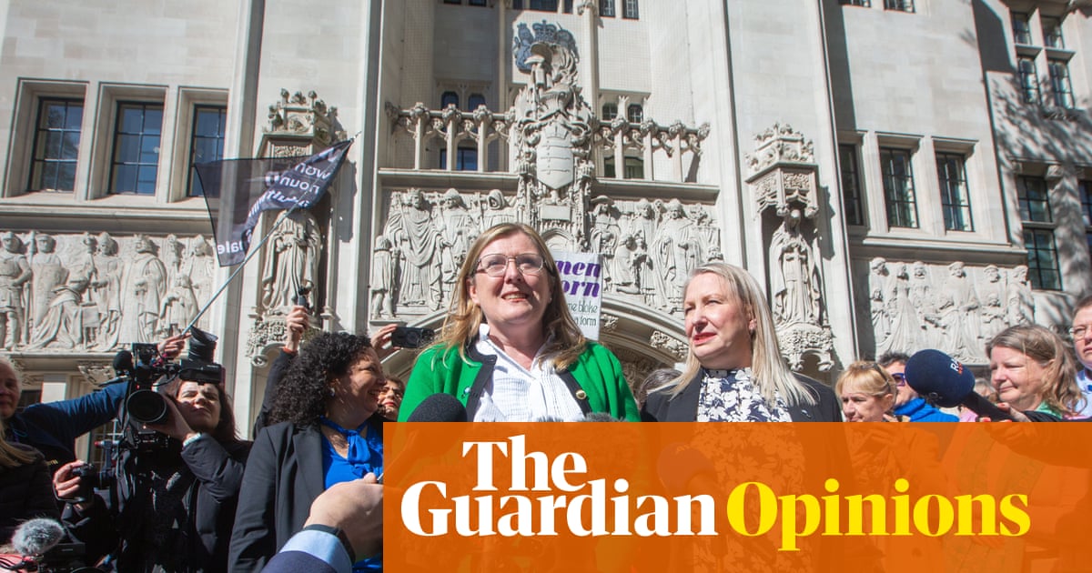 UK Supreme Court ruling on 'sex' in Equality Act sparks debate on trans inclusion in single-sex spaces image from theguardian.com